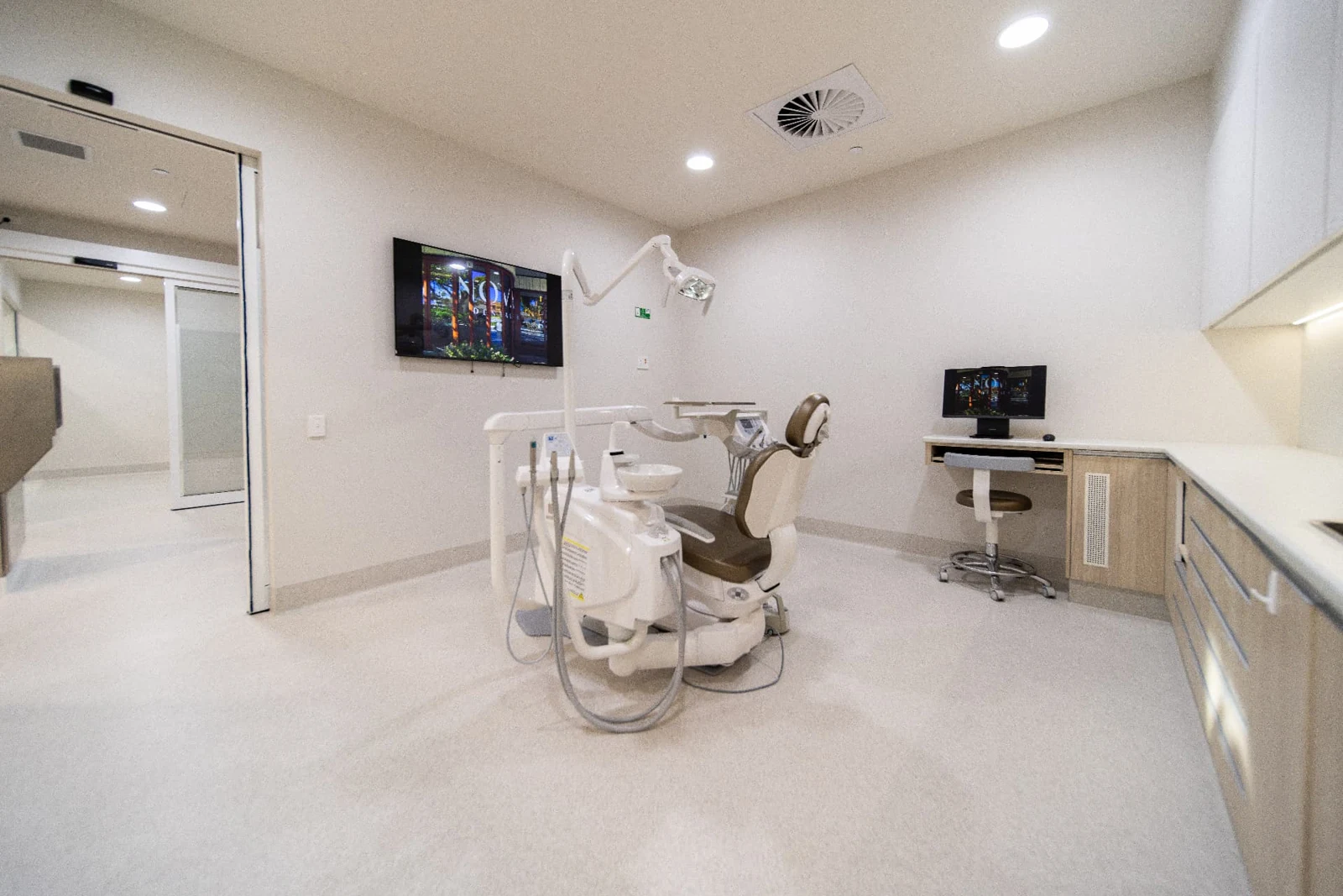 Dental treatment room at NOVA Perth