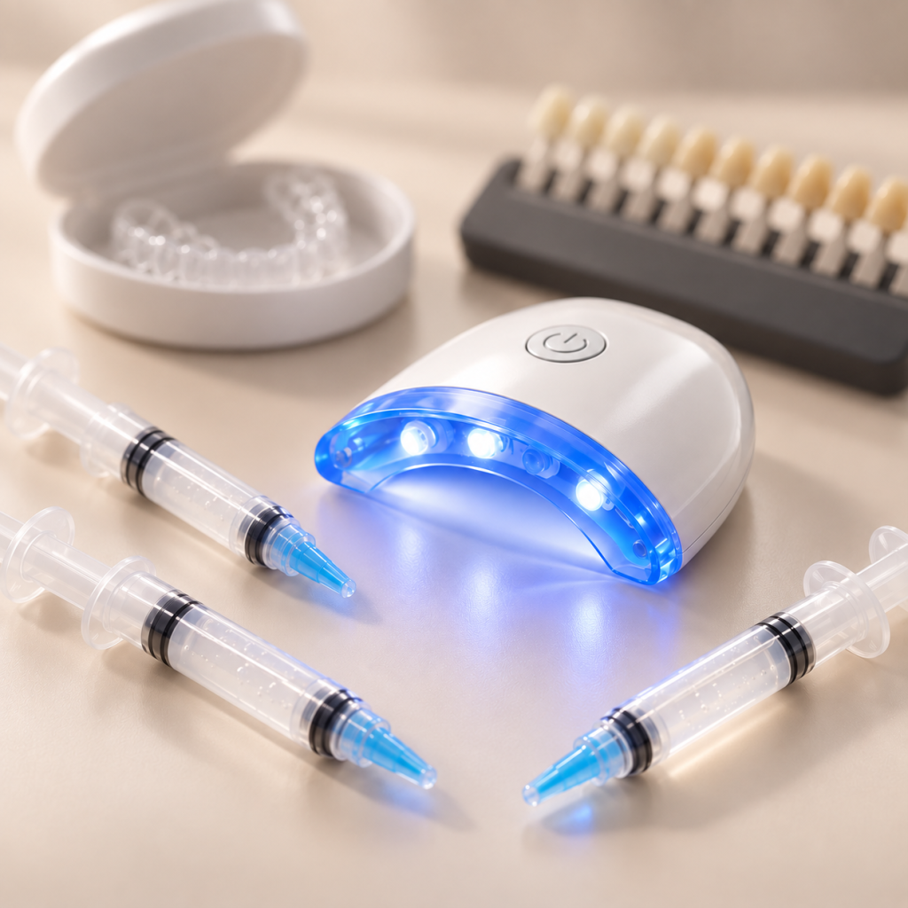Take-home teeth whitening kit